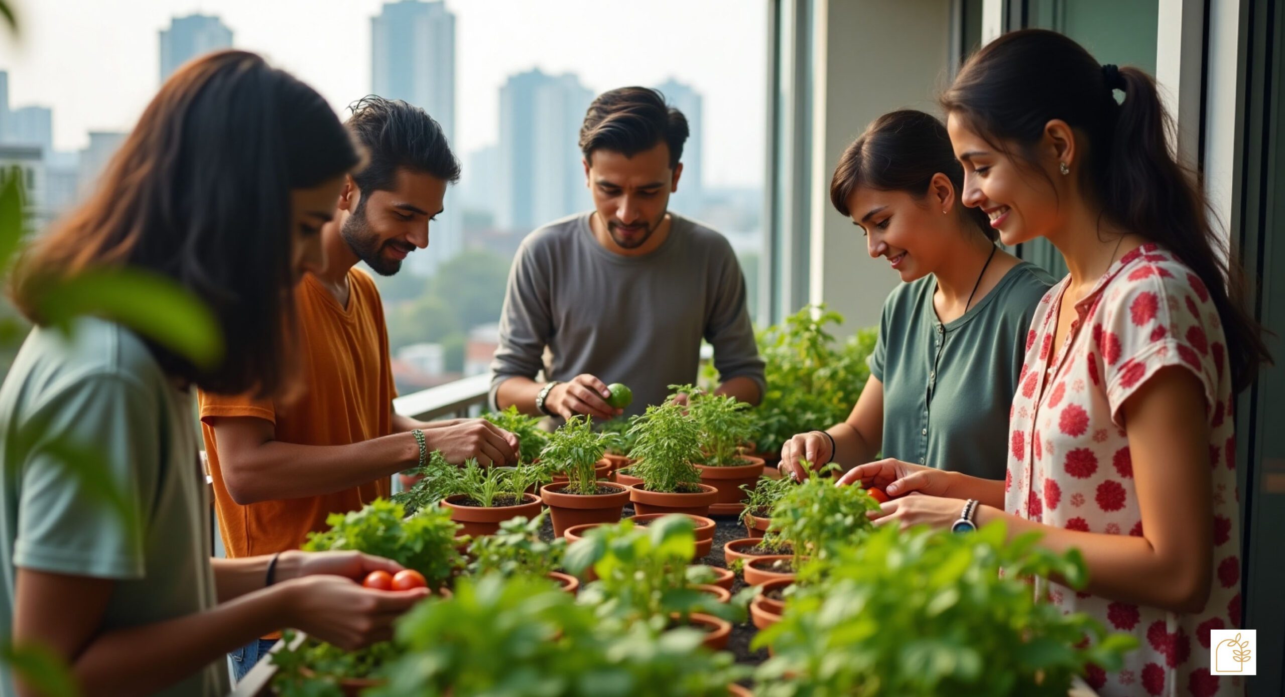 Growing Vegetables on a Balcony in India 2025