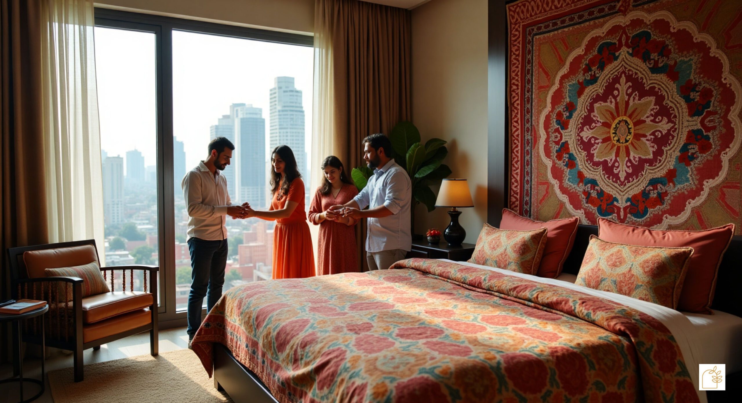 Ethnic Prints in Bedroom Design in India 2025