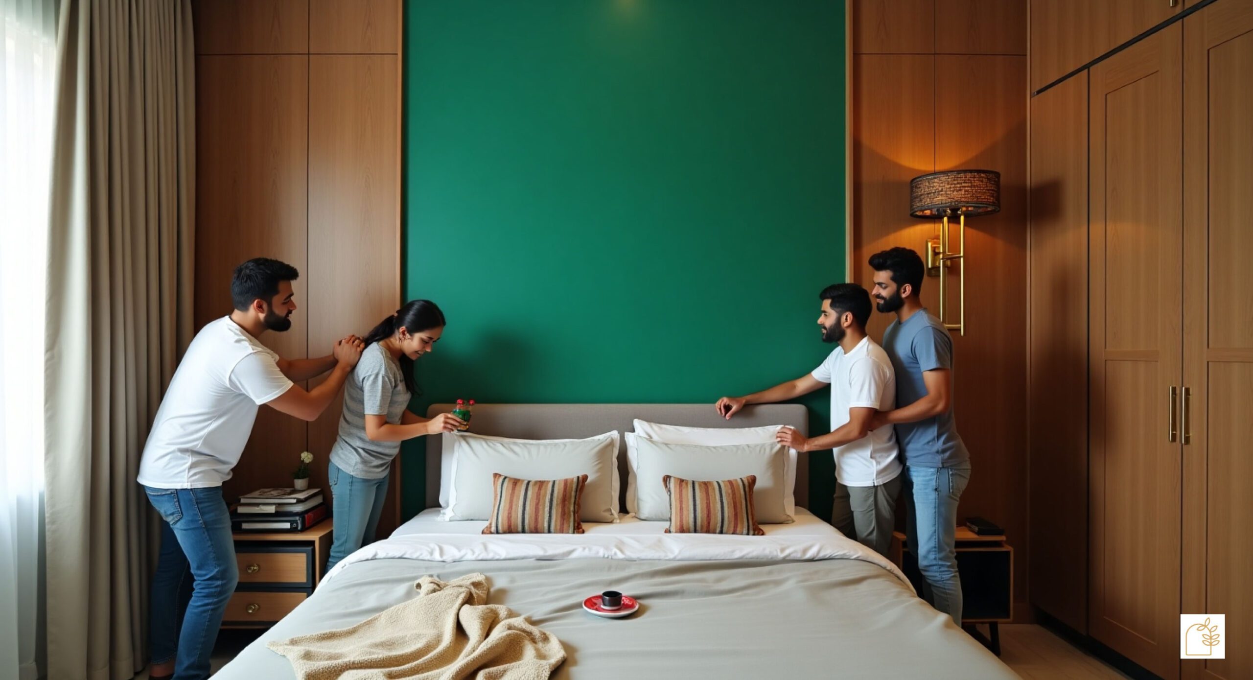 Bold Accent Walls for Indian Bedrooms 2025
