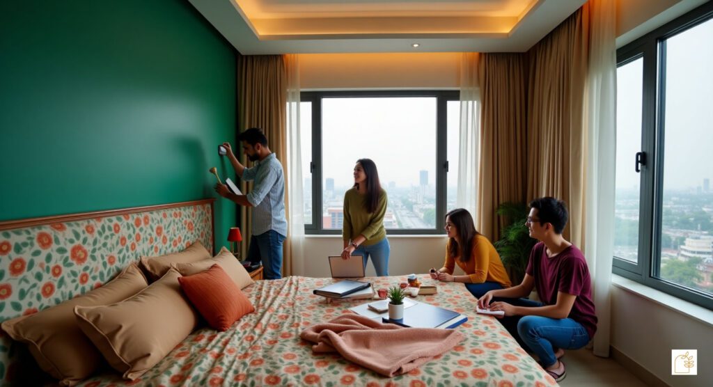 Bold Accent Walls for Indian Bedrooms 2025