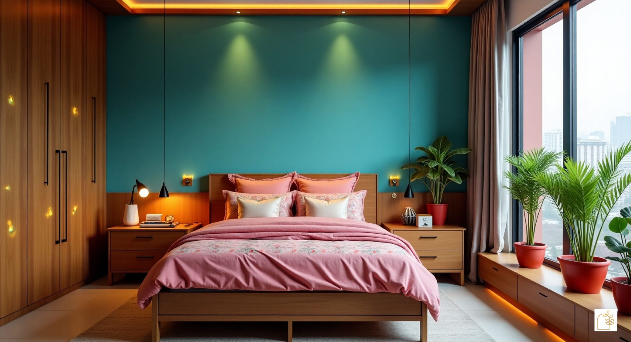 Modern Indian Bedroom Decor with Color in 2025 Modern Indian Bedroom Decor with Color in 2025