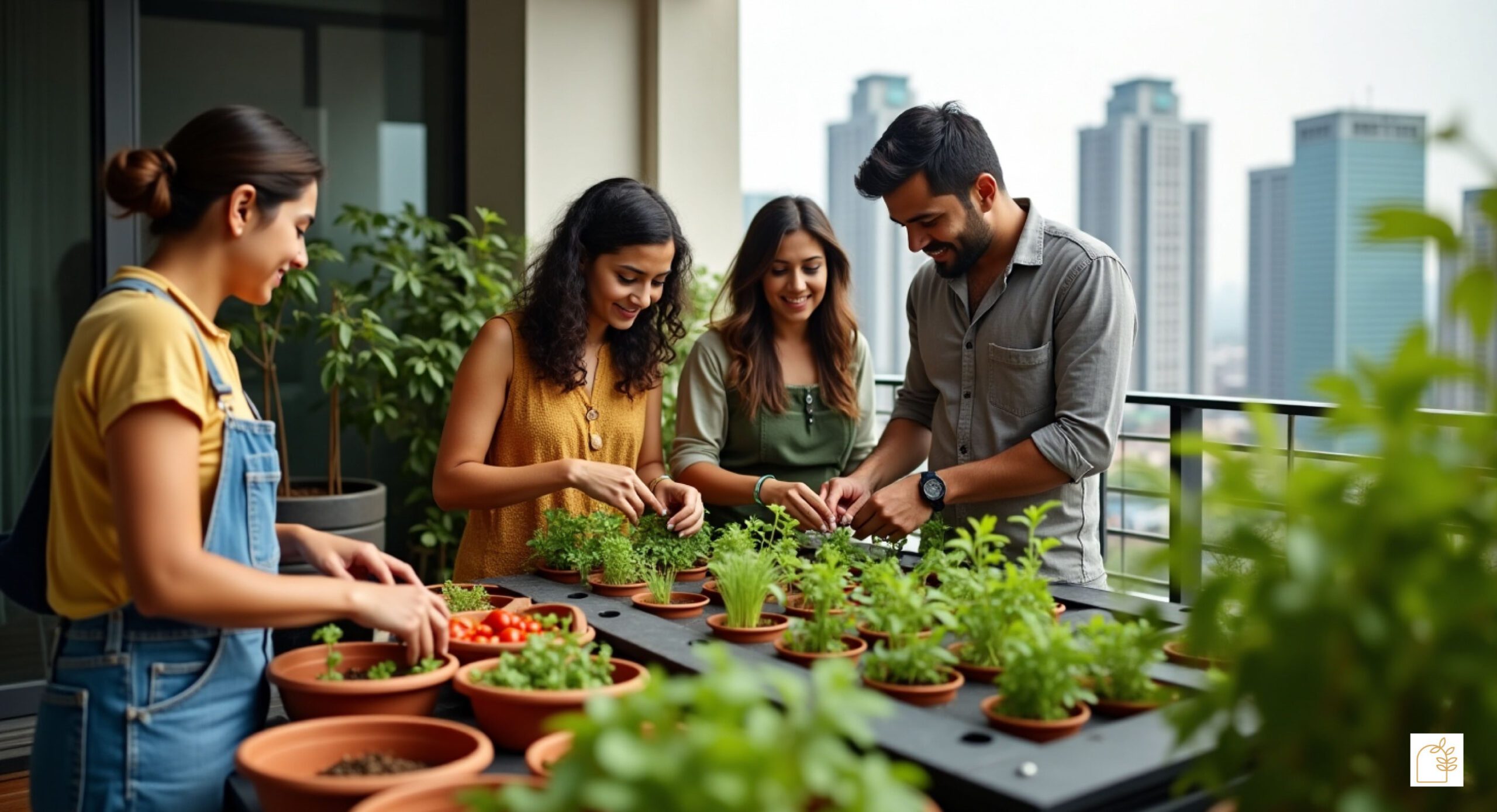 Growing Vegetables on a Balcony in India 2025
