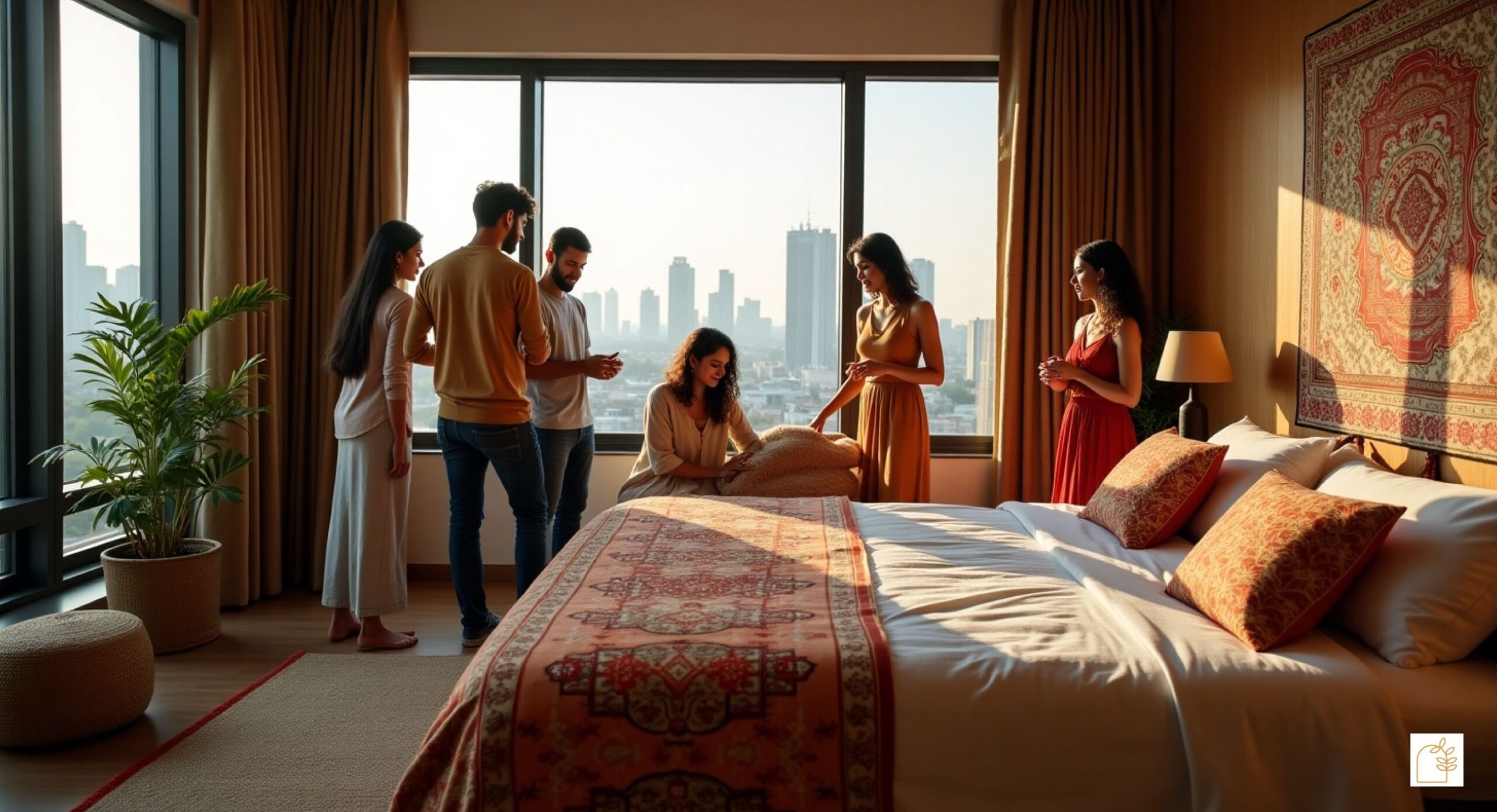 Ethnic Prints in Bedroom Design in India 2025