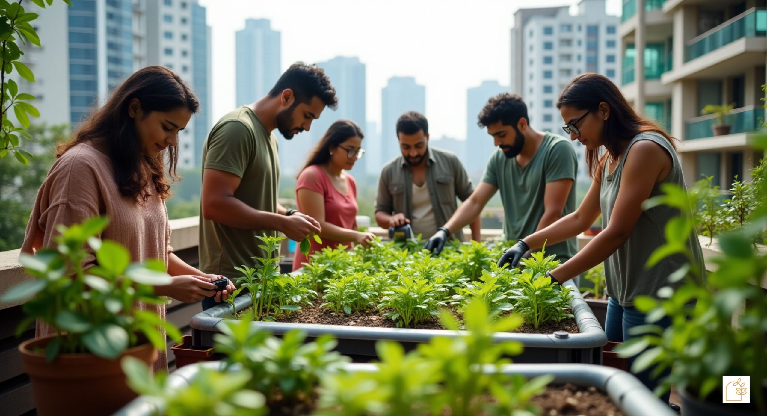 Low-Cost Rooftop Garden Ideas in India 2025