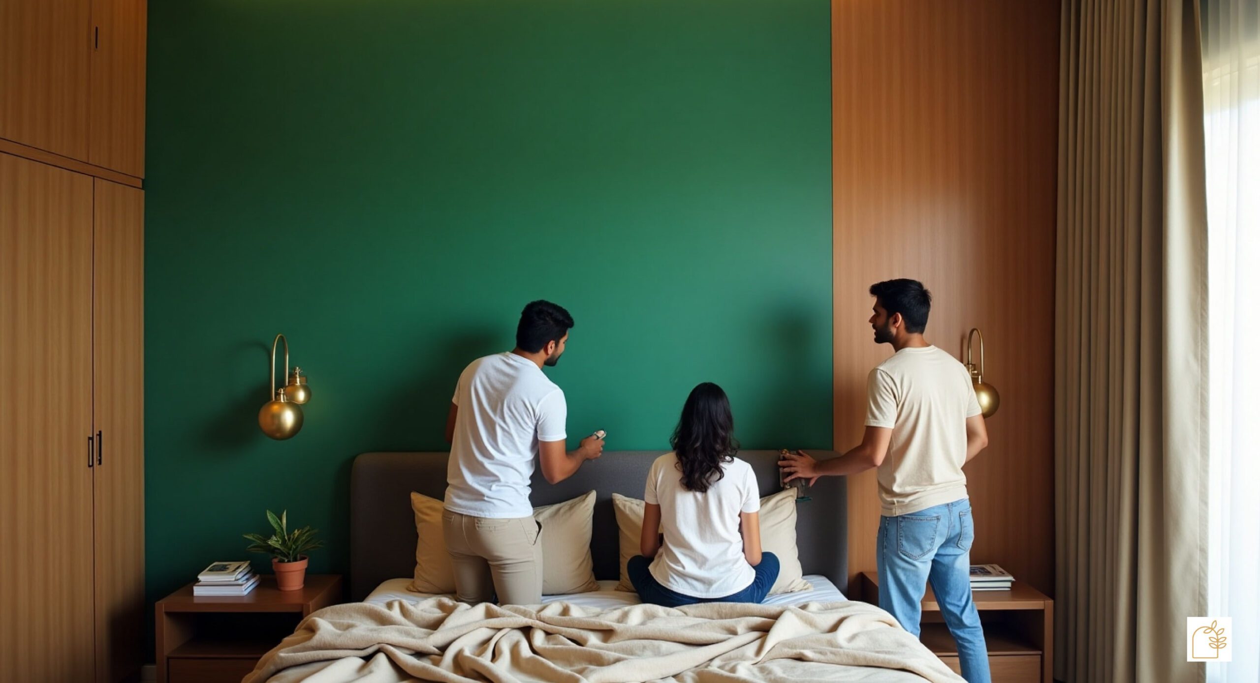 Bold Accent Walls for Indian Bedrooms 2025